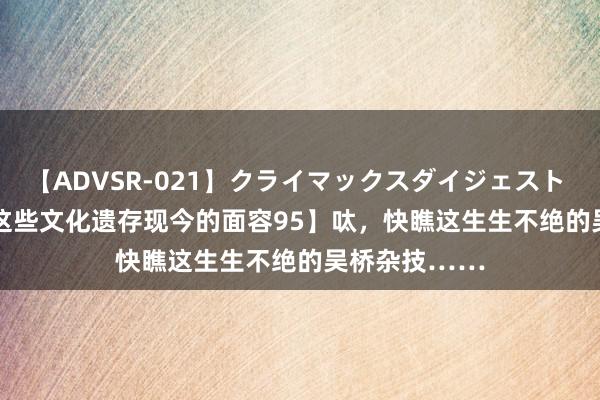 【ADVSR-021】クライマックスダイジェスト 姦鬼 ’10  【这些文化遗存现今的面容95】呔，快瞧这生生不绝的吴桥杂技……